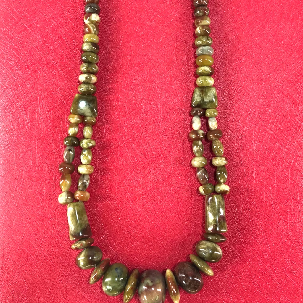 Jay King Honeycomb Serpentine Sterling Silver 18 Necklace Nwot 79$